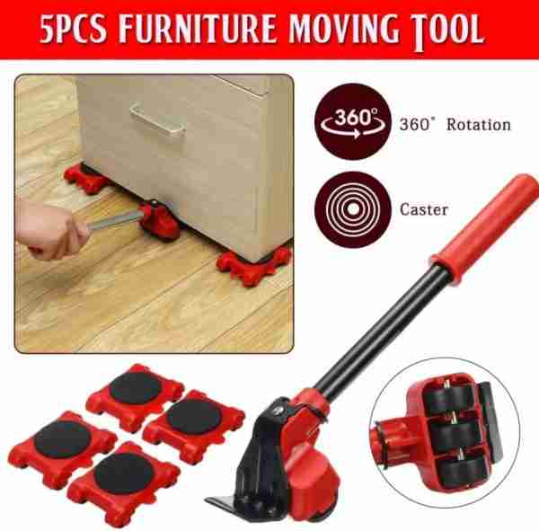 "🛋️ 5-in-1 Heavy Furniture Mover Tool 🛋️"